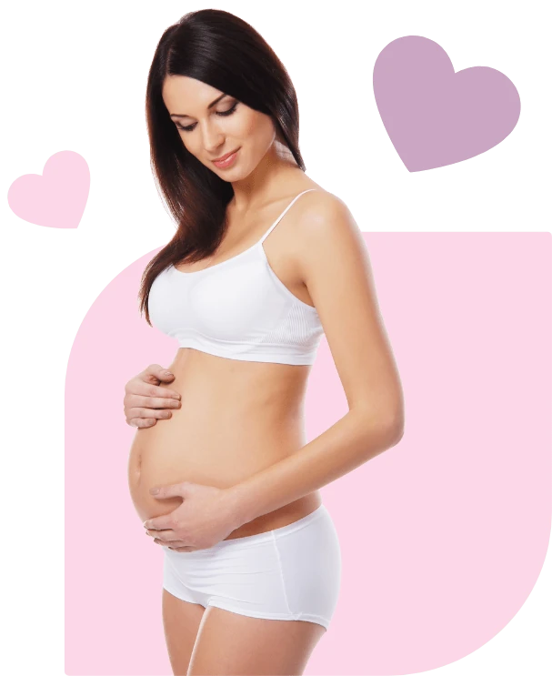 Mujer embarazada ilustrativa